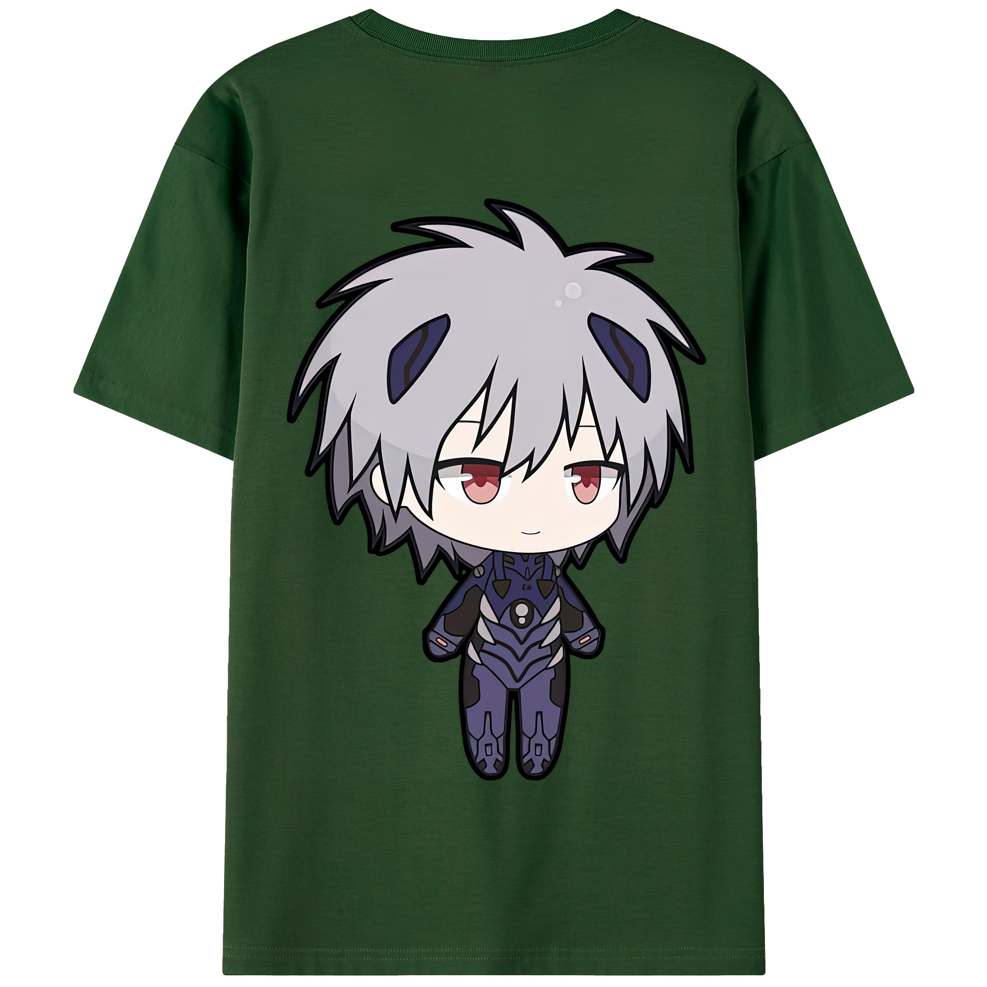 （画像用） EVA 新世紀エヴァンゲリオン 綿100％半袖Tシャツ（背面プリント）